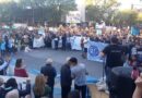 En San Rafael también hubo una manifestación en defensa de la educación pública