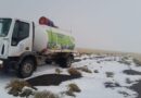Primeras nevadas en las cuencas del Atuel y el Diamante