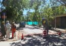 El Municipio comenzó a asfaltar Sueta tras finalizar obras en Pueblo Diamante