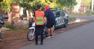 Operativo de alto impacto en San Rafael: aprehendidos y motos retenidas