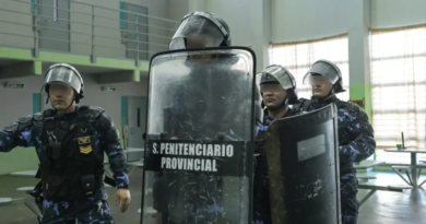La nueva fuerza de requisa en las cárceles de Mendoza