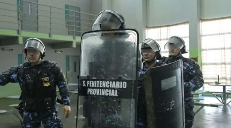 La nueva fuerza de requisa en las cárceles de Mendoza