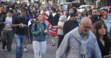 San Rafael se movilizó en defensa de la universidad pública y el financiamiento educativo