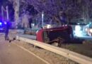 Siniestro vial en solitario bajo los efectos del alcohol