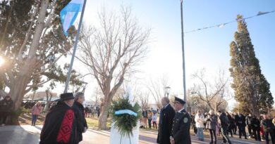 20 de junio: Homenaje a Manuel Belgrano en Salto de las Rosas