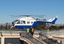 Evacuación aérea de urgencia por un grave accidente doméstico
