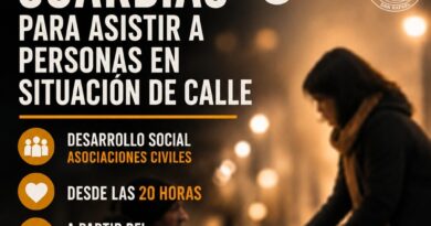 El Municipio refuerza la asistencia a personas en situación de calle ante la ola de frío