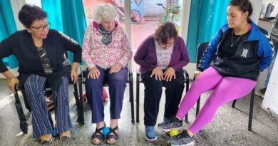 Adultos mayores en invierno: continúan las propuestas de actividad física y juegos