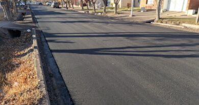 Ya se asfaltan las calles del barrio TAC