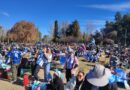 Argentina vs. Egipto en pantalla gigante en el parque