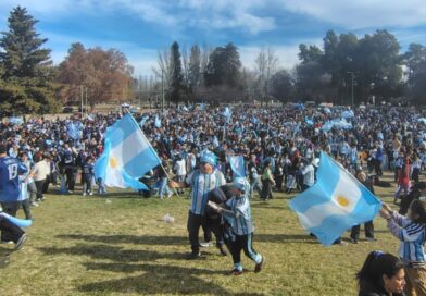 Argentina vs. Inglaterra en pantalla gigante