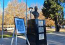 Hubo un homenaje a Hipólito Yrigoyen y Juan Domingo Perón en un acto