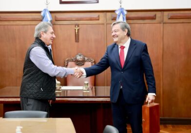 El intendente Omar Félix recibió al nuevo cónsul general de España en Mendoza