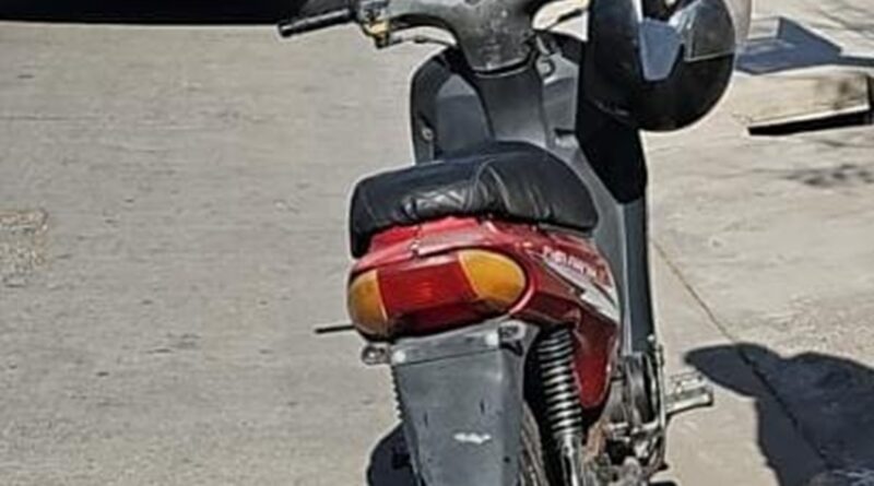 Secuestraron una moto con el número de motor adulterado en San Rafael