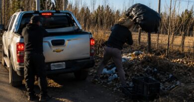 El Municipio detectó a más vecinos inescrupulosos arrojando basura en la vía pública