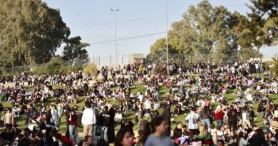 Día de la primavera: miles de personas e intensa actividad en el Parque de los Jóvenes