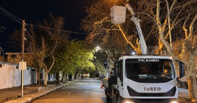 Más equipos led: ahora se sumó el cuadrante de Mitre, Edison, San Martín y A. Del Valle