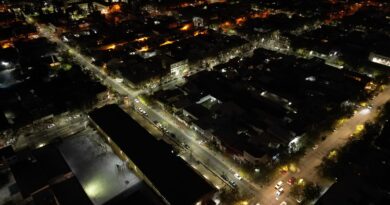 San Rafael sigue en marcha con la reconversión de luces led