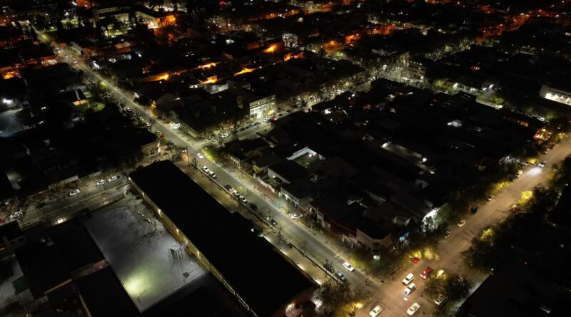 San Rafael sigue en marcha con la reconversión de luces led
