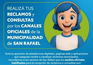 El Municipio recuerda que los reclamos se reciben por los canales oficiales
