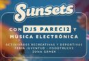 Celebran la primavera y a los estudiantes a puro sunset en el parque
