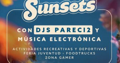 Celebran la primavera y a los estudiantes a puro sunset en el parque