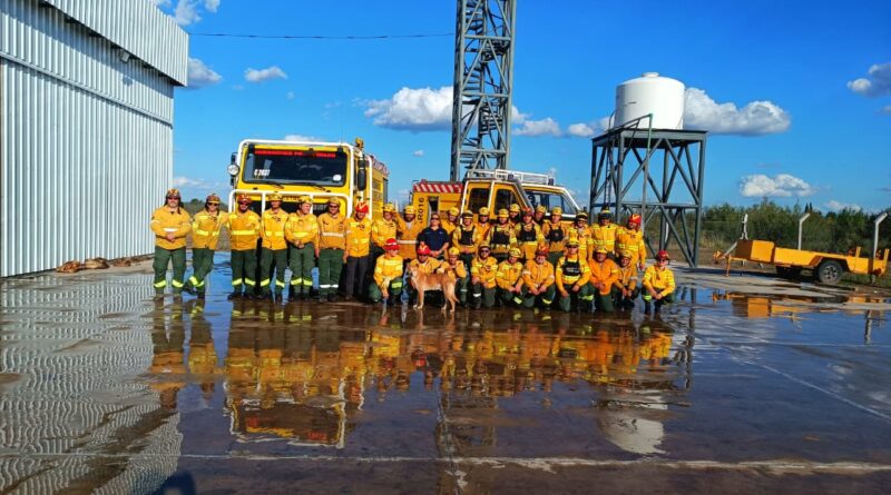 Energía y Ambiente capacitó a personal del Plan Provincial de Manejo del Fuego